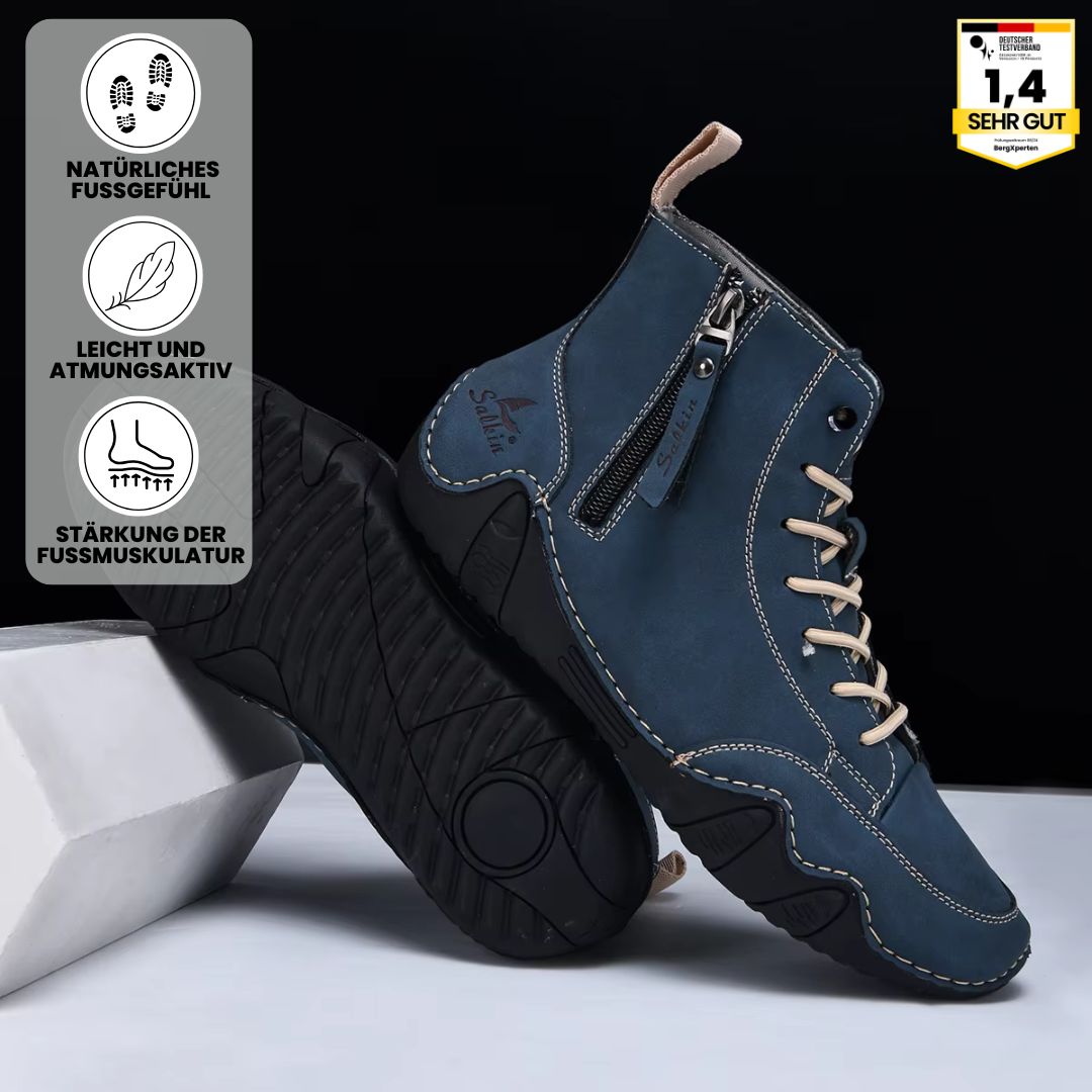 Bergxperten Alpaca Barfußschuh - Wasserdicht Ergonomisch Leder