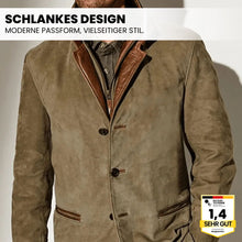 Lade das Bild in den Galerie-Viewer, Clooney - Hochwertige Lederjacke für jede Jahreszeit