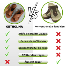 Lade das Bild in den Galerie-Viewer, OrthoLin - ergonomische schmerzlindernde Sandalen