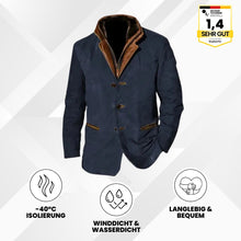 Lade das Bild in den Galerie-Viewer, Clooney - Hochwertige Lederjacke für jede Jahreszeit