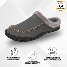 Lade das Bild in den Galerie-Viewer, OrthoBare - ergonomische und schmerzlindernde Barfuß - Hausschuhe