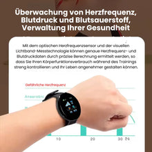 Lade das Bild in den Galerie-Viewer, HealthFit - Gesundheits u.-Fitness-Smartwatch (2025) - Sonderaktion 1+1 Gratis