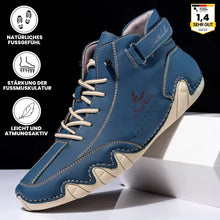 Lade das Bild in den Galerie-Viewer, Alpaka - orthopädische, wasserdichte & rutschfeste Leder-Barfußschuhe für Entlastung bei Rückenschmerzen & Gelenkproblemen