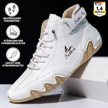 Lade das Bild in den Galerie-Viewer, Alpaka - orthopädische, wasserdichte & rutschfeste Leder-Barfußschuhe für Entlastung bei Rückenschmerzen & Gelenkproblemen