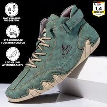 Lade das Bild in den Galerie-Viewer, Alpaka - orthopädische, wasserdichte & rutschfeste Leder-Barfußschuhe für Entlastung bei Rückenschmerzen & Gelenkproblemen