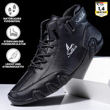 Lade das Bild in den Galerie-Viewer, Alpaka - orthopädische, wasserdichte & rutschfeste Leder-Barfußschuhe für Entlastung bei Rückenschmerzen & Gelenkproblemen