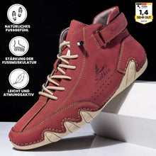 Lade das Bild in den Galerie-Viewer, Alpaka - orthopädische, wasserdichte & rutschfeste Leder-Barfußschuhe für Entlastung bei Rückenschmerzen & Gelenkproblemen