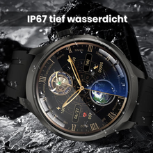 Lade das Bild in den Galerie-Viewer, VitalSense Pro X - Gesundheits-Smartwatch mit Lederarmband (2025)