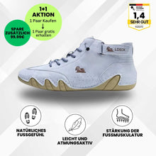 Lade das Bild in den Galerie-Viewer, Alpaca - ergonomischer, wasserdichter & schmerzlindernder Leder-Barfußschuh für das Frühjahr - Sonderaktion 1+1 Gratis