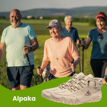 Lade das Bild in den Galerie-Viewer, Alpaka - orthopädische, wasserdichte & rutschfeste Leder-Barfußschuhe für sicheres, gelenkschonendes Gehen für Senioren