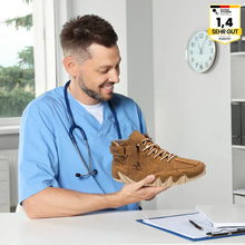 Lade das Bild in den Galerie-Viewer, Alpaka - orthopädische, wasserdichte & rutschfeste Leder-Barfußschuhe für Entlastung bei Rückenschmerzen & Gelenkproblemen