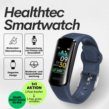 Lade das Bild in den Galerie-Viewer, Healthtec Gesundheits-Smartwatch zur Überwachung vom Blutzucker - Sonderaktion 1+1 Gratis
