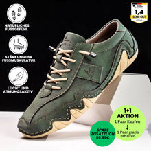 Lade das Bild in den Galerie-Viewer, Ibex - ergonomischer, schmerzlindernder & wasserdichter Leder-Barfußschuh - Sonderaktion 1+1 Gratis