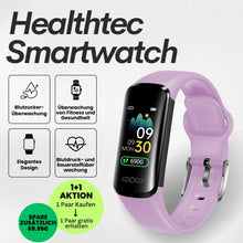 Lade das Bild in den Galerie-Viewer, Healthtec Gesundheits-Smartwatch zur Überwachung vom Blutzucker - Sonderaktion 1+1 Gratis