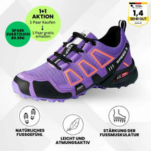 Lade das Bild in den Galerie-Viewer, OrthoTrekking - ergonomische schmerzlindernde Trekking u.- Wanderschuhe - (1+1 Gratis)