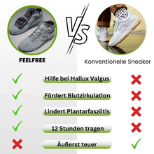 Lade das Bild in den Galerie-Viewer, FeelFree – ergonomische & schmerzlindernde Hallux Valgus Barfußschuhe