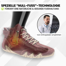 Lade das Bild in den Galerie-Viewer, Alpaka - orthopädische, wasserdichte & rutschfeste Leder-Barfußschuhe für Entlastung bei Rückenschmerzen & Gelenkproblemen