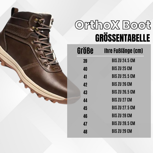 OrthoX Boot - Stiefel für Herbst und Winter