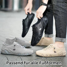 Lade das Bild in den Galerie-Viewer, OrthoActive - ergonomische, schmerzlindernde & wasserdichte Leder-Barfußschuhe