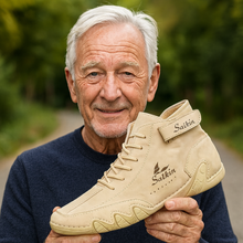 Lade das Bild in den Galerie-Viewer, Alpaka - orthopädische, wasserdichte & rutschfeste Leder-Barfußschuhe für Entlastung bei Rückenschmerzen & Gelenkproblemen