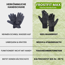 Lade das Bild in den Galerie-Viewer, FROSTFIT MAX - Winter Thermohandschuhe zum Arbeiten für kalte Tage