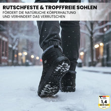 Lade das Bild in den Galerie-Viewer, Fusswohl - ergonomische & rutschfeste Komfort-Winterstiefel
