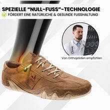 Lade das Bild in den Galerie-Viewer, Ibex - ergonomischer, schmerzlindernder & wasserdichter Leder-Barfußschuh für sicheres, gelenkschonendes Gehen für Senioren