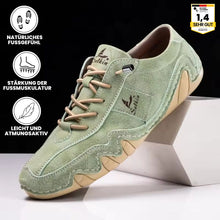 Lade das Bild in den Galerie-Viewer, Ibex - ergonomischer, schmerzlindernder & wasserdichter Leder-Barfußschuh für sicheres, gelenkschonendes Gehen für Senioren