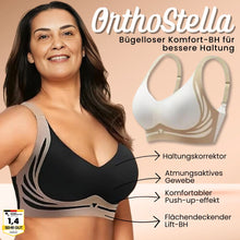 Lade das Bild in den Galerie-Viewer, OrthoStella - ergonomischer, bügelloser Komfort-BH für bessere Haltung inkl- Push-Up Effekt