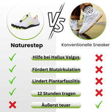 Lade das Bild in den Galerie-Viewer, NatureStep Active - ergonomischer schmerzlindernder Barfußschuh - Sonderaktion 1+1 Gratis