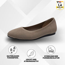 Lade das Bild in den Galerie-Viewer, Orthorinas - Gesunde & rutschfeste Ballerinas für mehr Bewegung & Gewichtsverlust
