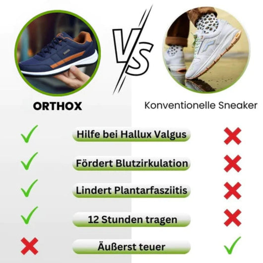 OrthoX Hallux – ergonomische & schmerzlindernde Hallux Valgus Schuhe
