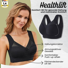 Lade das Bild in den Galerie-Viewer, Healthlift: ergonomischer & bügelloser Komfort-BH für bessere Haltung inkl. Push-Up Effekt