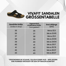 Lade das Bild in den Galerie-Viewer, VivaFit - ergonomische & rutschfeste Sandalen zur Schmerzlinderung