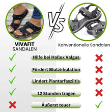 Lade das Bild in den Galerie-Viewer, VivaFit - ergonomische & rutschfeste Sandalen zur Schmerzlinderung