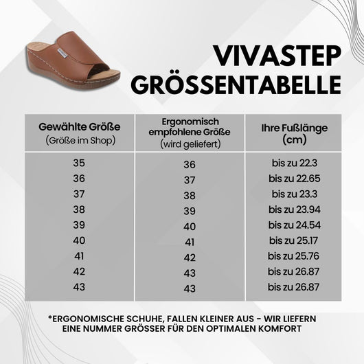 VivaStep - Ergonomische & rutschfeste Sandalen zur Schmerzlinderung