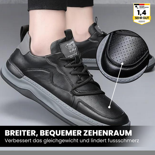 Originalgetreue Pelle Italiana - ergonomische Schuhe zur Schmerzlinderung aus echtem Leder