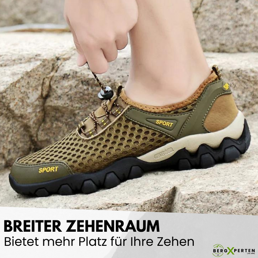 Orthtrek - wasserfester Barfuß-Trekkingschuh für Schmerzlinderung