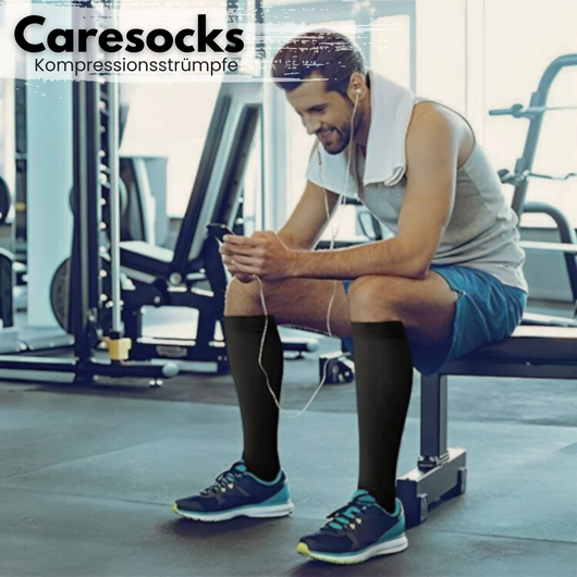 Caresocks orthopädische Kompressionsstrümpfe - verhindert Krampfadern & entlastet müde Füße - Sonderaktion