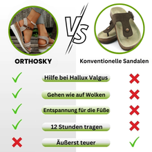 Lade das Bild in den Galerie-Viewer, OrthoSky - ergonomische schmerzlindernde Sandalen für Damen
