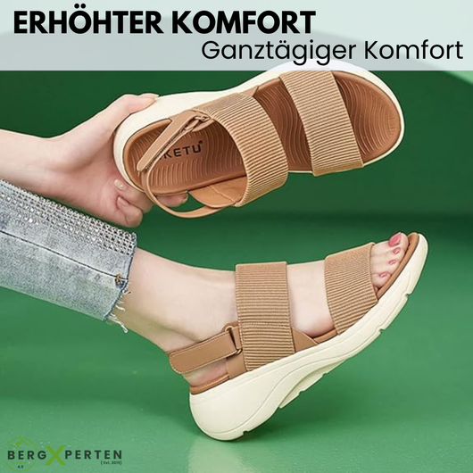 OrthoRina - Orthopädische Sandalen mit Fersenpolsterung für maximalen Tragekomfork