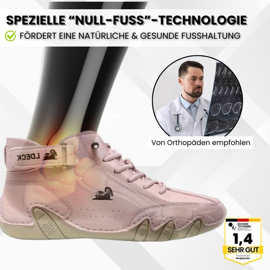 Alpaca - ergonomischer, wasserdichter & schmerzlindernder Leder-Barfußschuh für das Frühjahr - Sonderaktion 1+1 Gratis