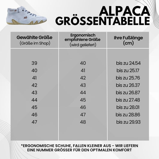 Alpaca - ergonomischer, wasserdichter & schmerzlindernder Leder-Barfußschuh für das Frühjahr - Sonderaktion 1+1 Gratis