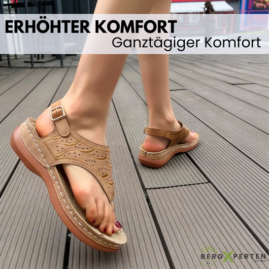 OrthoKomfort - ergonomische schmerzlindernde Komfort-Sandalen für Damen