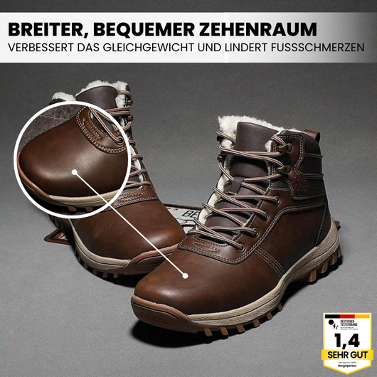 OrthoX Boot - ergonomische, wasserdichte & schmerzlindernde Stiefel für Herbst und Winter