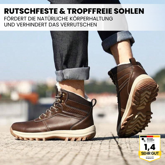 OrthoX Boot - ergonomische, wasserdichte & schmerzlindernde Stiefel für Herbst und Winter