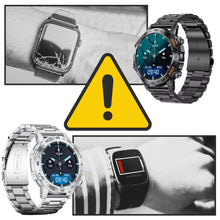 Lade das Bild in den Galerie-Viewer, AirForce Health K52 - die unzerstörbare Militär-Smartwatch mit Echtzeit Herzfrequenzmesser, Blutdruck-/Sauerstoff-Tracker
