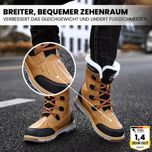 OrthoBoot Pro - schmerzlindernde, wasserdichte, isolierte Stiefel für Herbst und Winter