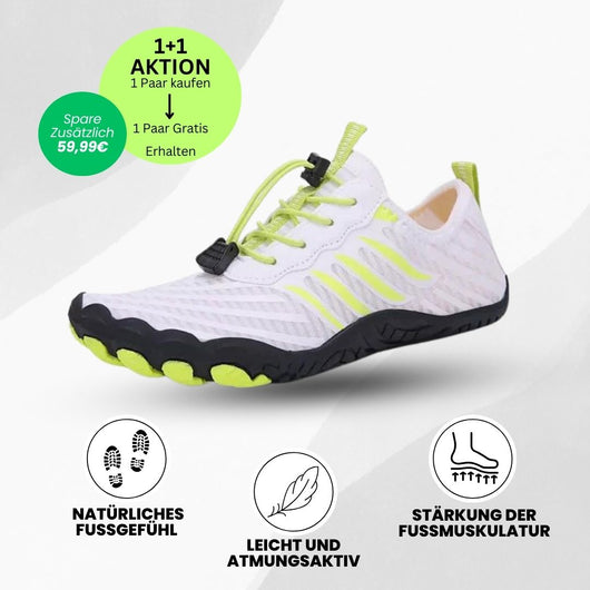 NatureStep Active - ergonomischer schmerzlindernder Barfußschuh - Sonderaktion 1+1 Gratis