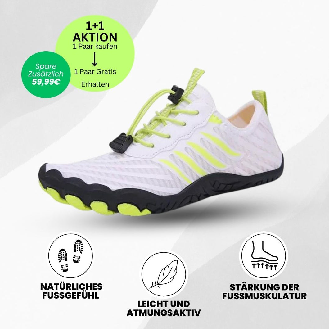 NatureStep Active - ergonomischer schmerzlindernder Barfußschuh - Sonderaktion 1+1 Gratis